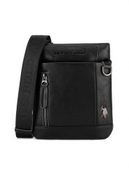 U.S. Polo Assn. Saszetka BIUXT5742MVP Czarny. Czarne saszetki i nerki U.S. Polo Assn., bez wzorów, z tworzywa sztucznego. Za 229.99 zł.