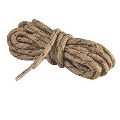 Sznurowadła turystyczne okrągłe Forclaz. Brązowe buty trekkingowe QUECHUA, bez wzorów, z materiału, bez zapięcia. Za 15.99 zł.