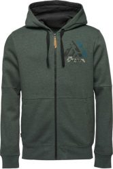 Męska bluza Loap Edcar zielona. Zielone bluzy z kapturem Scarpa, na jesień, l, bez wzorów, z bawełny. Za 212.99 zł.