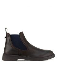 MEXX Sztyblety BOSS-01 MI08 Brązowy. Brązowe botki sznurowane Mexx, bez wzorów, ze skóry, bez obcasa, bez zapięcia. Za 349.99 zł.