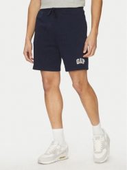 Gap Szorty sportowe 866651-03 Granatowy Regular Fit. Niebieskie krótkie spodenki sportowe GAP, m, bez wzorów, z bawełny. Za 149.99 zł.