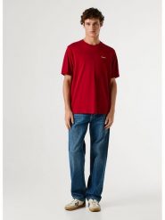 Pepe Jeans Koszulka "Connor" w kolorze czerwonym rozmiar: L. Czerwone bezrękawniki Pepe Jeans, l, bez wzorów, z bawełny, bez kołnierzyka, bez ramiączek. Za 64.95 zł.