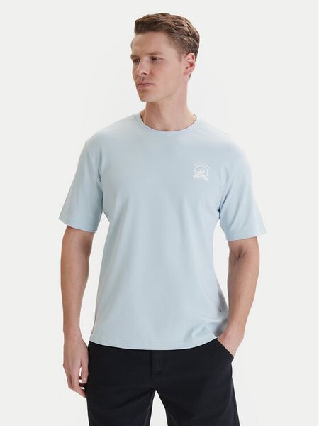 Beverly Hills Polo Club T-Shirt W126-BHMTS-1021-23X Niebieski Regular Fit. Niebieskie koszulki polo Beverly Hills Polo Club, m, bez wzorów, z bawełny, bez kołnierzyka, bez ramiączek. Za 89.99 zł.