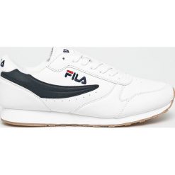 Fila - Buty Orbit Low. Białe buty sportowe casual marki Fila, z gumy. Za 209.90 zł.