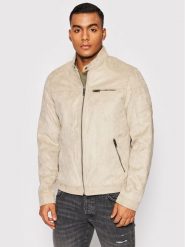 Jack&Jones Kurtka z imitacji skóry Rocky 12147218 Beżowy Regular Fit. Brązowe kurtki Jack&Jones, m, bez wzorów, ze skóry, bez kaptura. Za 199.99 zł.