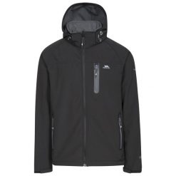 Trespass Accelerator Ii - Męski Softshell Jkt Czarny. Czarne kurtki softshell Trespass, m, bez wzorów, z softshellu, bez kaptura. Za 387.99 zł.