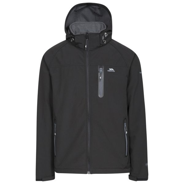 Trespass Accelerator Ii - Męski Softshell Jkt Czarny. Czarne kurtki softshell Trespass, m, bez wzorów, z softshellu, bez kaptura. Za 387.99 zł.