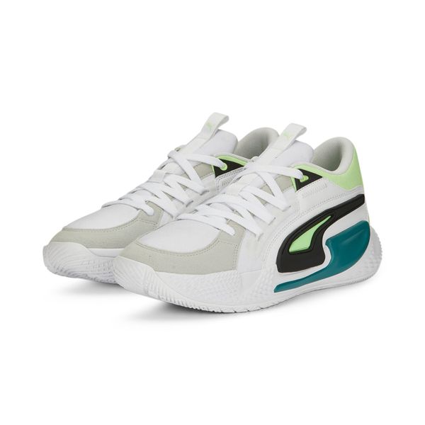 Buty halowe Puma Court Rider CH Jewel. Białe buty do koszykówki Puma, bez zapięcia, do koszykówki. W wyprzedaży za 330.75 zł.