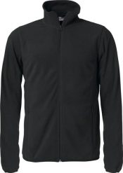 Clique Podstawowa Kurtka Micro Fleece - 100% poliester, antymechaciąca – black. Czarne kurtki CLIQUE, xl, bez wzorów, z polaru, bez kaptura. Za 162.69 zł.