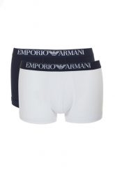Bokserki 2 PAK EMPORIO ARMANI UNDERWEAR. Bokserki Emporio Armani Underwear, l, bez wzorów. W wyprzedaży za 188.30 zł.