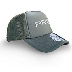 Czapka z daszkiem i siatka PROS one size. Zielone czapki z daszkiem Pros, bez wzorów. Za 119.00 zł.