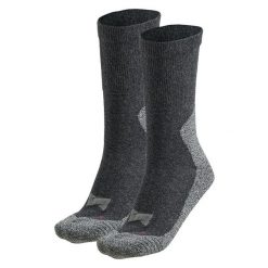 Skarpety turystyczne unisex - Multi antracytowe 4 pary. Brązowe skarpety Xtreme, bez wzorów, z elastanu. Za 167.20 zł.