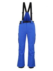Peak Mountain Softshellowe spodnie narciarskie "Candalo" w kolorze niebieskim rozmiar: S. Niebieskie spodnie narciarskie i snowboardowe Peak Mountain, m, bez wzorów, z tkaniny, narciarskie. Za 285.49 zł.
