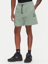 Adidas Szorty sportowe Star Wars The Mandalorian™ JI5722 Zielony Regular Fit. Zielone krótkie spodenki sportowe Adidas, m, bez wzorów, z bawełny. Za 209.99 zł.