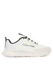 Calvin Klein Sneakersy Light Eva Runn Ess Laceup Ny-Su HM0HM02342 Biały. Białe buty sportowe casual CALVIN KLEIN, bez wzorów, z materiału, bez zapięcia. Za 409.99 zł.