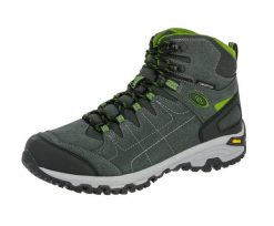Buty trekkingowe Brütting Mount Shasta High. Szare buty turystyczne BRÜTTING, bez wzorów, z materiału, bez zapięcia, trekkingowe. Za 423.70 zł.