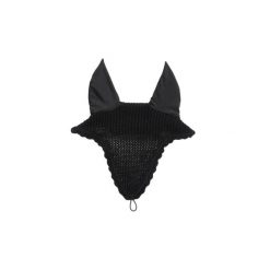 Czapka z muchą dla koni Kentucky Horsewear. Czarne krawaty i muchy KENTUCKY HORSEWEAR, bez wzorów. Za 364.50 zł.