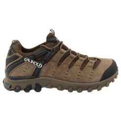 Męskie Buty Alterra Lite Leather GORETEX. Brązowe buty turystyczne Aku, bez wzorów, z gore-texu, bez zapięcia, gore-tex. Za 805.99 zł.