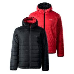 Kurtka Ocieplana Męska Pikowanie Halden. Czarne kurtki Hi-tec, m, bez wzorów, z puchu, bez kaptura. Za 256.99 zł.