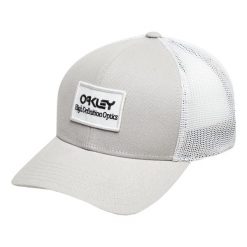 Czapka z Daszkiem unisex Oakley B1B HDO Patch Trucker. Szare czapki z daszkiem Oakley, bez wzorów. Za 172.50 zł.