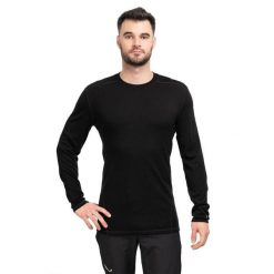 Longsleeve termoaktywny męski Smartwool Merino 250 Baselayer Crew Boxed. Czarne bielizna termoaktywna Smartwool, m, bez wzorów, bez ramiączek. Za 427.45 zł.