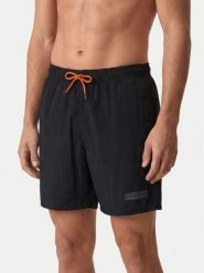 Napapijri Szorty kąpielowe V-Box Logo 1 NP0A4HAX Czarny Regular Fit. Czarne kąpielówki Napapijri, m, bez wzorów, z syntetyku. Za 259.99 zł.