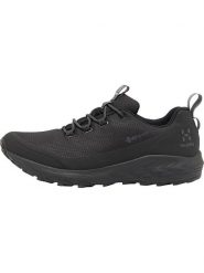 Haglöfs Buty trekkingowe "LIM FH GTX Low" w kolorze czarnym rozmiar: 43 1/3. Czarne trekkingi Haglöfs, bez wzorów, z gore-texu, bez zapięcia. Za 527.10 zł.
