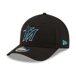 Czapka z daszkiem New Era 9forty Miami Marlins MLB Plyr Rep MC. Czarne czapki z daszkiem New Era, bez wzorów. Za 184.00 zł.
