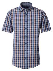 CASAMODA Koszula - Casual fit - w kolorze granatowym rozmiar: XL. Niebieskie koszule CASAMODA, xl, bez wzorów, z bawełny, bez kołnierzyka, bez ramiączek. Za 83.22 zł.