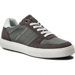 Sneakersy TOMMY HILFIGER - Lightweight Material Mix Sneaker FM0FM01539 Steel Grey 039. Buty sportowe casual marki Tommy Hilfiger. W wyprzedaży za 269.00 zł.