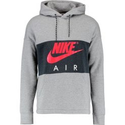 Nike Sportswear AIR Bluza z kapturem carbon heather/anthracite/siren red. Bluzy z kapturem marki Nike Sportswear, l, z bawełny, z kapturem. Za 279.00 zł.