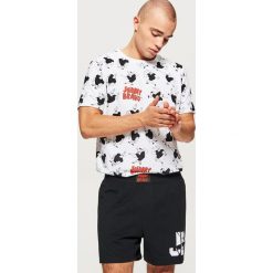 Piżama dwuczęściowa Johnny Bravo - Czarny. Niebieskie piżamy marki Reserved. Za 89.99 zł.