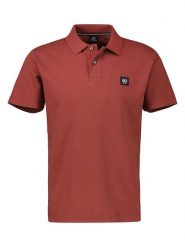 Lerros Koszulka polo w kolorze czerwonym rozmiar: L. Czerwone koszulki polo Lerros, l, bez wzorów, z bawełny, bez kołnierzyka, bez ramiączek. Za 83.62 zł.