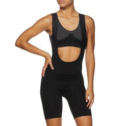 Spodenki rowerowe Chromo Bib 2 M. Czarne spodenki rowerowe SIXS, m, bez wzorów, ze skóry, rowerowe. Za 363.70 zł.