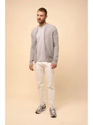 Just Cashmere Kaszmirowy kardigan "Polnoon" w kolorze szarym rozmiar: L. Szare swetry rozpinane Just Cashmere, l, bez wzorów, z kaszmiru, bez kołnierzyka, bez ramiączek. Za 456.99 zł.