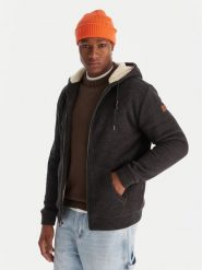 Quiksilver Kurtka przejściowa Keller Sherpa EQYFT05112 Czarny Regular Fit. Czarne kurtki Quiksilver, m, bez wzorów, z syntetyku, bez kaptura. Za 459.99 zł.