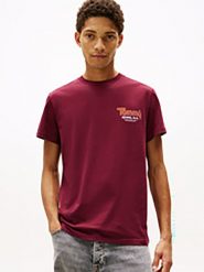 TOMMY JEANS Koszulka w kolorze czerwonym rozmiar: M. Czerwone bezrękawniki Tommy Jeans, m, bez wzorów, z bawełny, bez kołnierzyka, bez ramiączek. Za 109.95 zł.