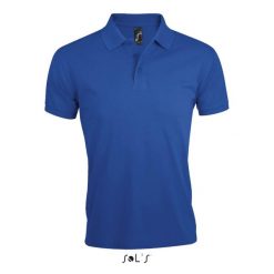 Polo Sol's Prime. Niebieskie koszulki polo SOL'S, m, bez wzorów, z bawełny, bez kołnierzyka, bez ramiączek. W wyprzedaży za 117.55 zł.