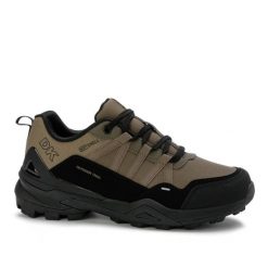 Buty męskie sportowe trekkingowe turystyczne DK VENOM. Brązowe buty turystyczne DK, bez wzorów, z materiału, bez zapięcia, trekkingowe. Za 199.00 zł.