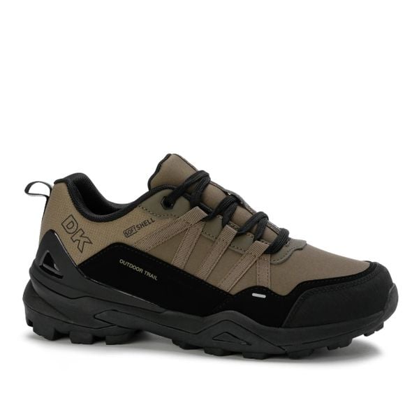 Buty męskie sportowe trekkingowe turystyczne DK VENOM. Brązowe buty turystyczne DK, bez wzorów, z materiału, bez zapięcia, trekkingowe. Za 199.00 zł.