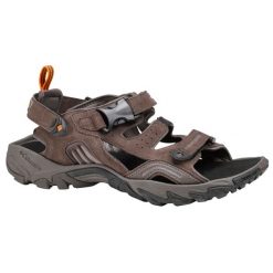 Sandały turystyczne - Ridge Venture - męskie. Brązowe sandały Columbia, z kauczuku, bez zapięcia. W wyprzedaży za 249.99 zł.