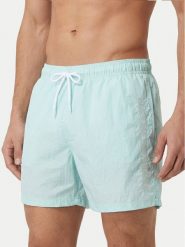 Emporio Armani Szorty kąpielowe EM000583 AF20425 U9059 Turkusowy. Niebieskie kąpielówki Emporio Armani, m, bez wzorów, z syntetyku. Za 399.99 zł.