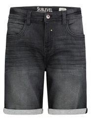 Sublevel Szorty dżinsowe w kolorze antracytowym rozmiar: W36. Czarne szorty Sublevel, z aplikacjami, z jeansu, klasyczne. Za 82.99 zł.