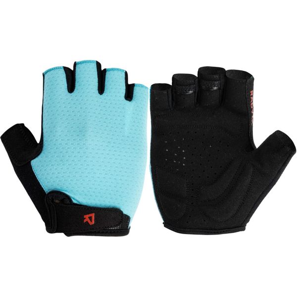 Rękawiczki rowerowe dla dorosłych Stikke. Niebieskie rękawiczki RADVIK, bez wzorów. W wyprzedaży za 29.99 zł.
