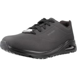 Czarne Sneakersy Skechers Uno Sr-Sutal Dorosłych. Czarne buty sportowe casual Skechers, bez wzorów, bez zapięcia, skechers sport. Za 448.53 zł.