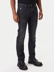 KARL LAGERFELD Jeansy 265501 500843 Czarny Slim Fit. Czarne jeansy KARL LAGERFELD, m. Za 619.99 zł.