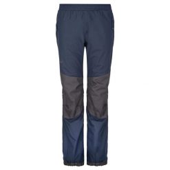 Kinderen outdoor broek Kilpi JORDY-J. Niebieskie trekkingi Kilpi, bez wzorów, z materiału, bez zapięcia. Za 153.53 zł.