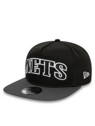 New Era Czapka z daszkiem Nba Golfer Nets 60434976 Czarny. Czarne czapki z daszkiem New Era, bez wzorów, z materiału. Za 139.99 zł.