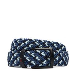 Pasek Męski Tommy Hilfiger. Niebieskie paski Tommy Hilfiger, bez wzorów. Za 209.99 zł.