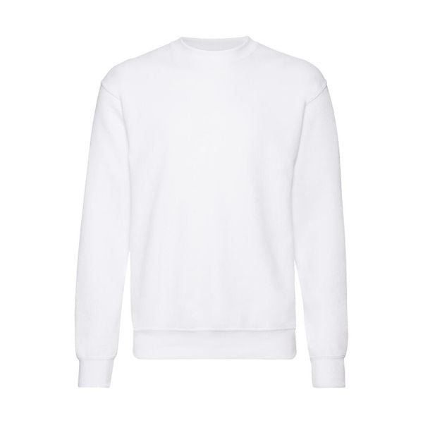 Bluza Fruit of the Loom Classic. Białe bluzy Fruit of the Loom, m, bez wzorów, bez kaptura. Za 150.50 zł.